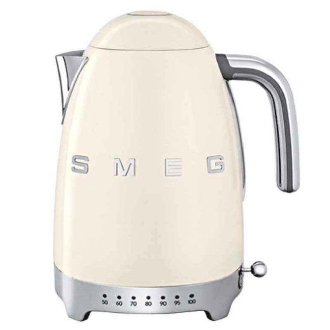 Bouillloire réglable années 50 Crème, SMEG