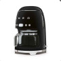 Cafetière filtre programmable Années 50 noir, SMEG