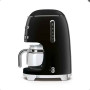 Cafetière filtre programmable Années 50 noir, SMEG