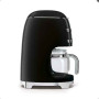 Cafetière filtre programmable Années 50 noir, SMEG