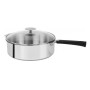 Sauteuse 24cm inox amovible Mutine, Cristel