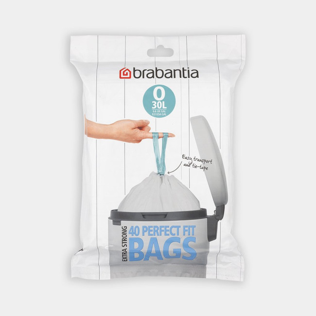 Sacs Poubelle Perfect Fit Bo&FlatBack 30L, Brabantia