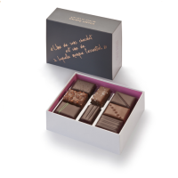 Coffret de mignardises 16 chocolats, Vincent Guerlais