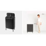 Poubelle Bo Touch HI 2X30 L noir, Brabantia