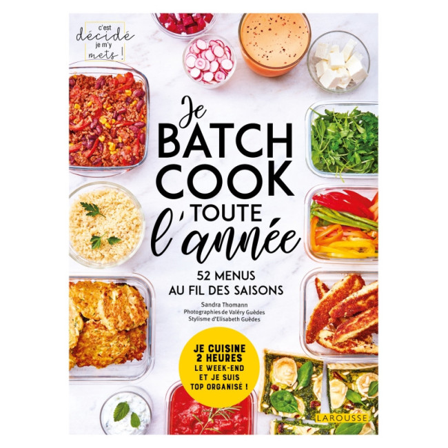 Je batch cook toute l'année, Larousse