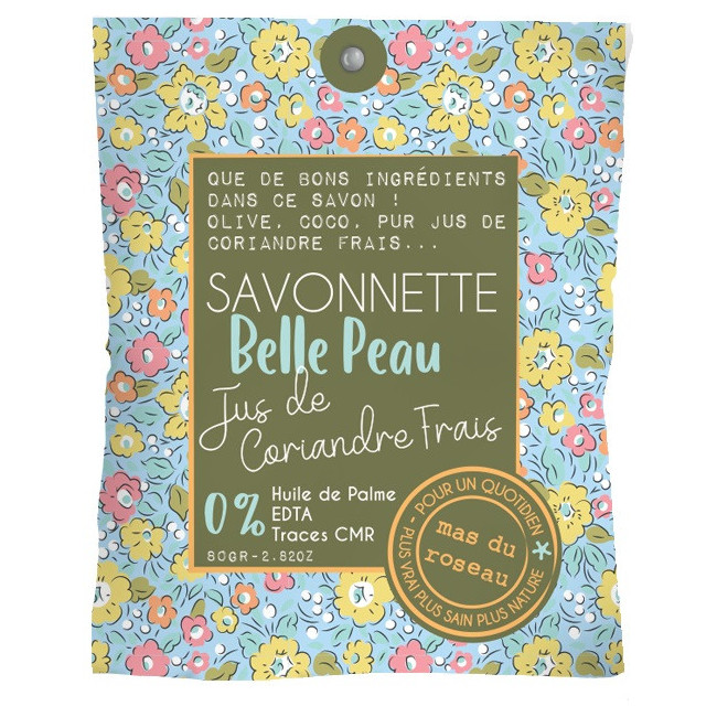 Savonnette Belle peau Coriandre, mas du roseau