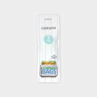 Sacs poubelle compostables S 6 L, Brabantia