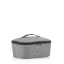 Coolerbag M Pocket Twist Silver, Reisenthel