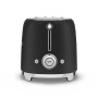 Toaster 2 tranches Années 50 Noir Mat, SMEG