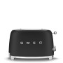 Toaster 2 tranches Années 50 Noir Mat, SMEG