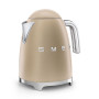 Bouilloire années 50 Doré Mat, SMEG