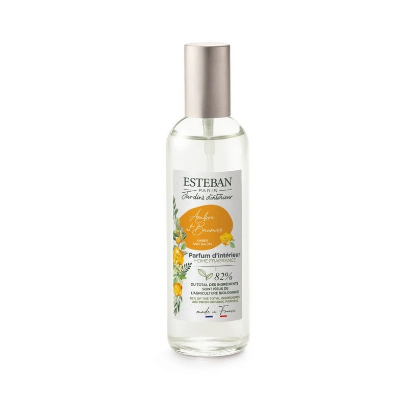 Vaporisateur 100 ml Ambre et Baume, Esteban - ESTEBAN