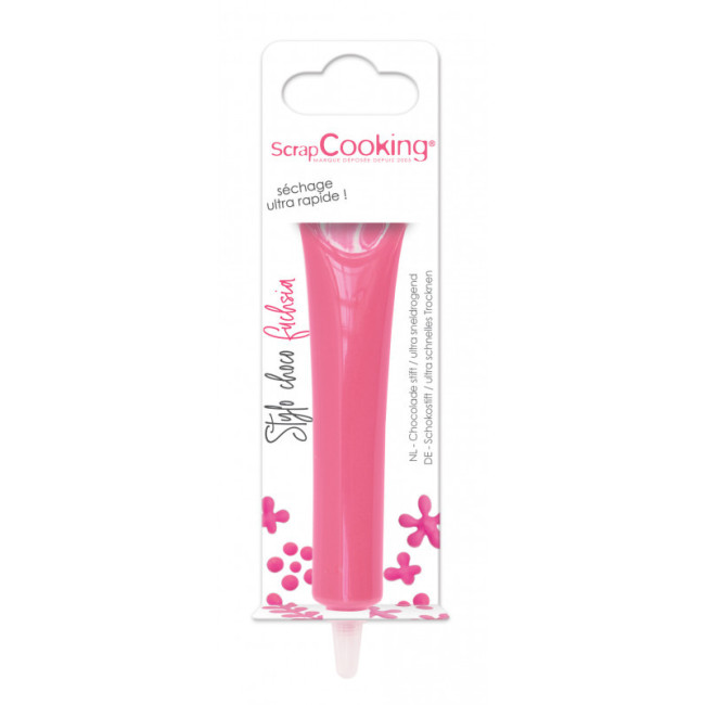 Stylo goût choco Fuchsia, ScrapCooking