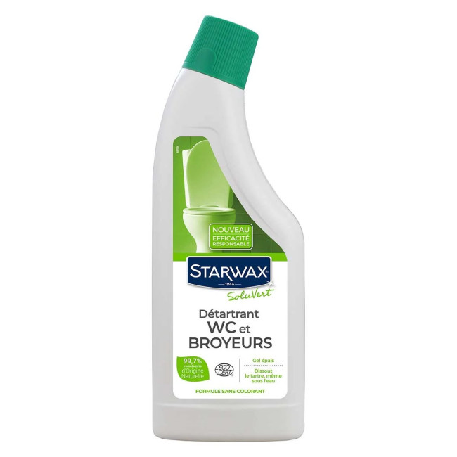 Détartrant gel WC et Broyeurs Soluvert, Starwax