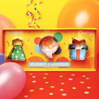 Coffret emporte-pièces Kids " Les biscuits d'anniversaire ", Chefclub