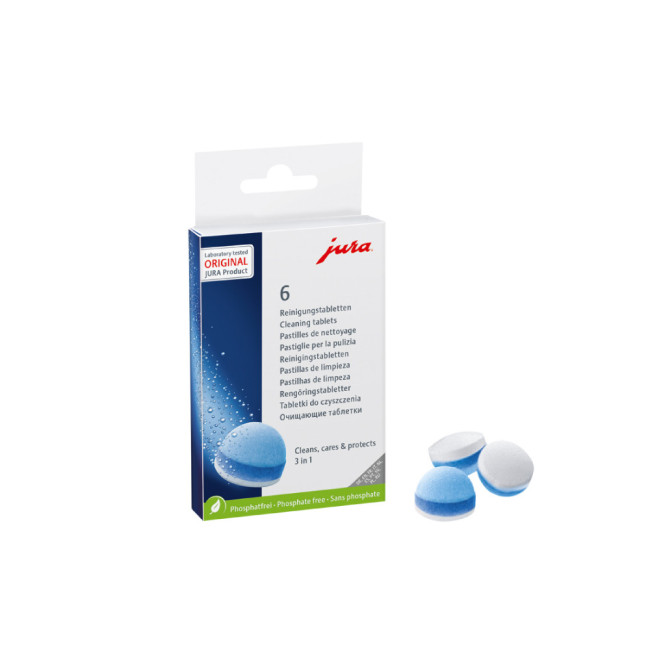 JURA Pastilles de nettoyage 3 phases