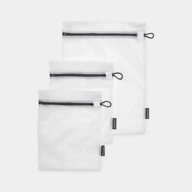 Set de 3 filets de lavage Blanc/Noir, Brabantia