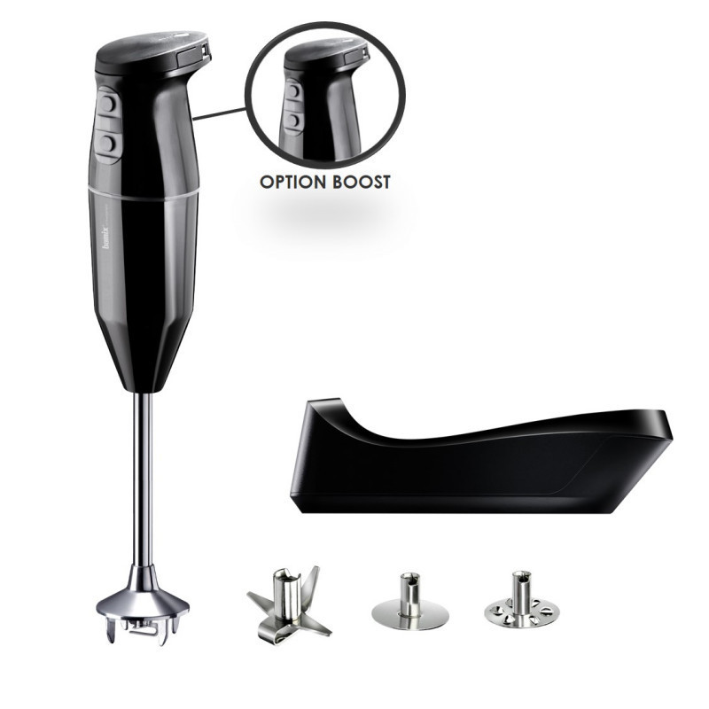 Mixeur plongeant sans fil Cordless Plus noir, Bamix - Bamix