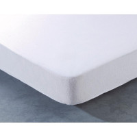 Protège matelas CP30 gand bonnet, Blanc des Vosges