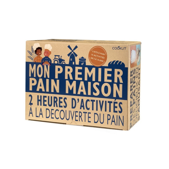 Coffret Mon Premier Pain Maison, Cookut