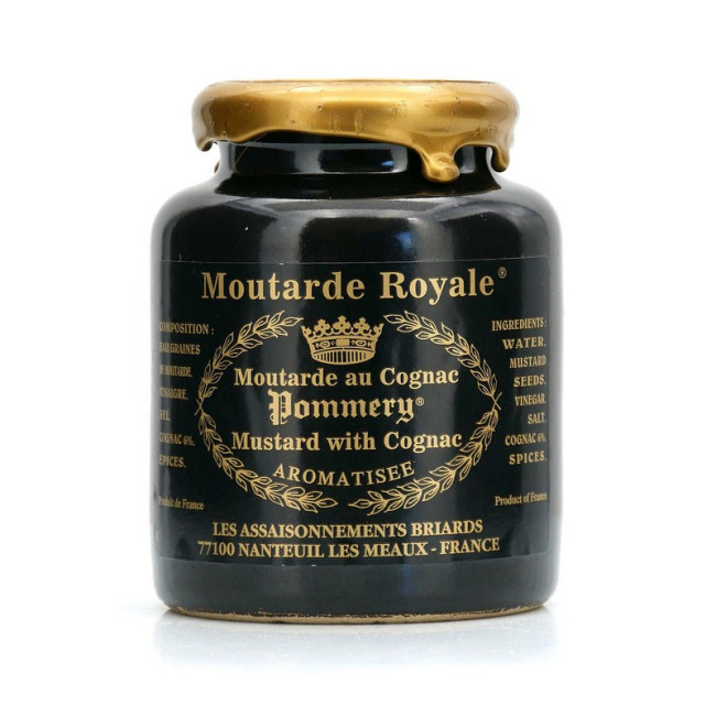 Moutarde Royale au Cognac Pommery, Les Assaisonnements Briards