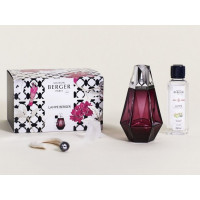 Coffret lampe Berger Prisme Grenat, Maison Berger