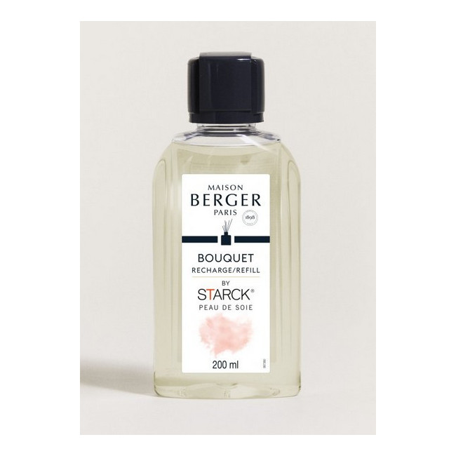 Recharge bouquet parfumé Starck 200 ml Peau de soie, Maison Berger