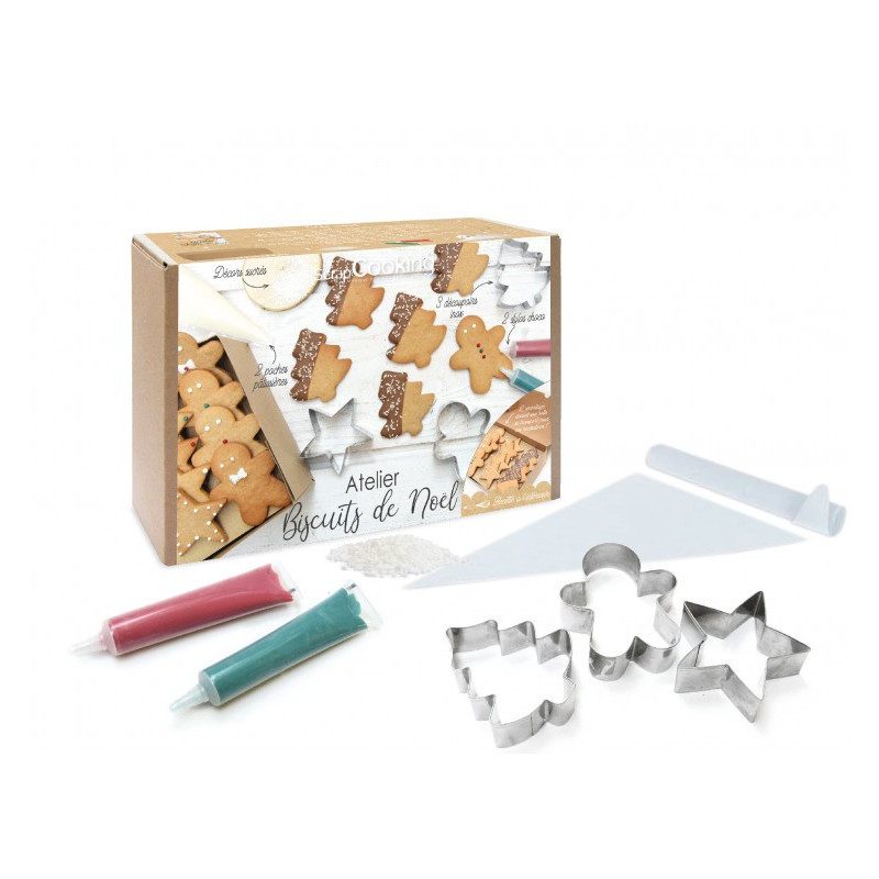 Coffret Atelier biscuits de Noël, ScrapCooking - ScrapCooking