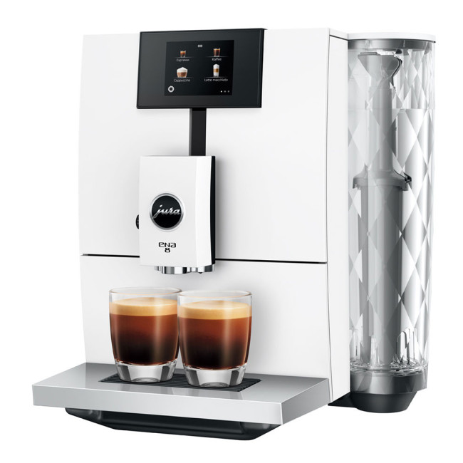 JURA Machine Automatique à café ENA 8 Full Nordic White EC