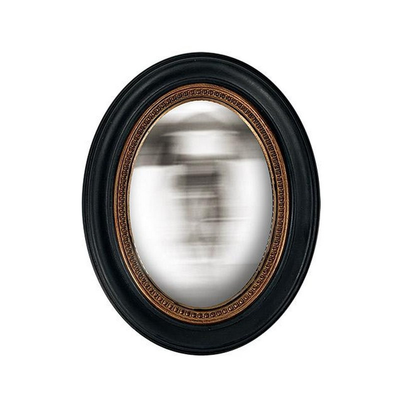Acheter un miroir convexe ovale perle de 24 x 19 cm, Emdé