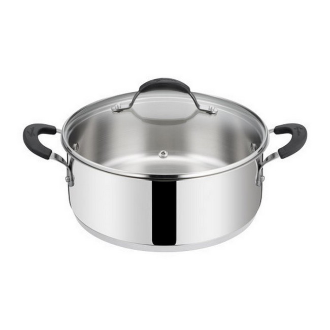 Sauteuse inox 26 cm Tempra avec couvercle, Lagostina