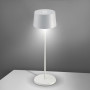 Lampe Olivia blanche 11x35 cm, Zafferano