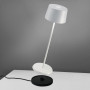 Lampe Olivia blanche 11x35 cm, Zafferano