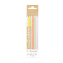 12 bougies longues pastel, Scrapcooking