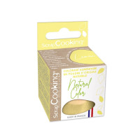 Colorant alimentaire naturel en poudre Lemon, Scrapcooking