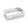 Cadre rectangle extensible inox de 21,5 à 40 cm, de Buyer