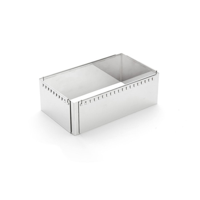 Cadre rectangle extensible inox de 21,5 à 40 cm, de Buyer