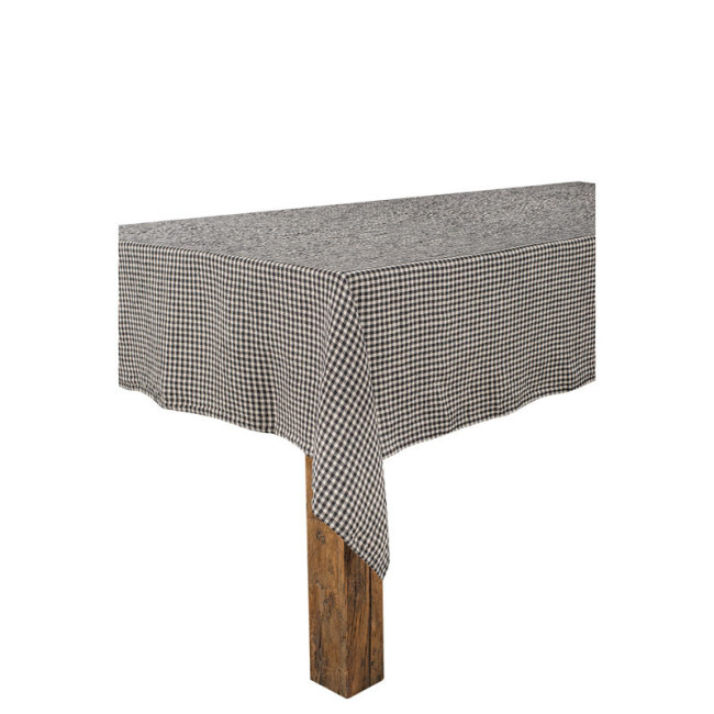 Nappe en lin Piana Charbon, Haomy