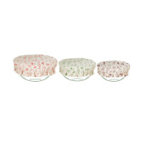 Set de 3 couvre-bols ronds en coton, Pebbly