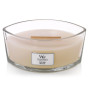 Bougie parfumée Ellipse Miel Blanc, Woodwick