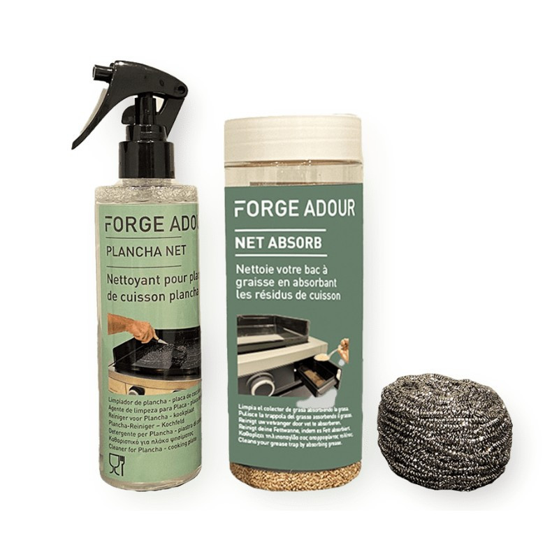 Kit de Nettoyage Absorb pour Plancha, Forge Adour - FORGE ADOUR