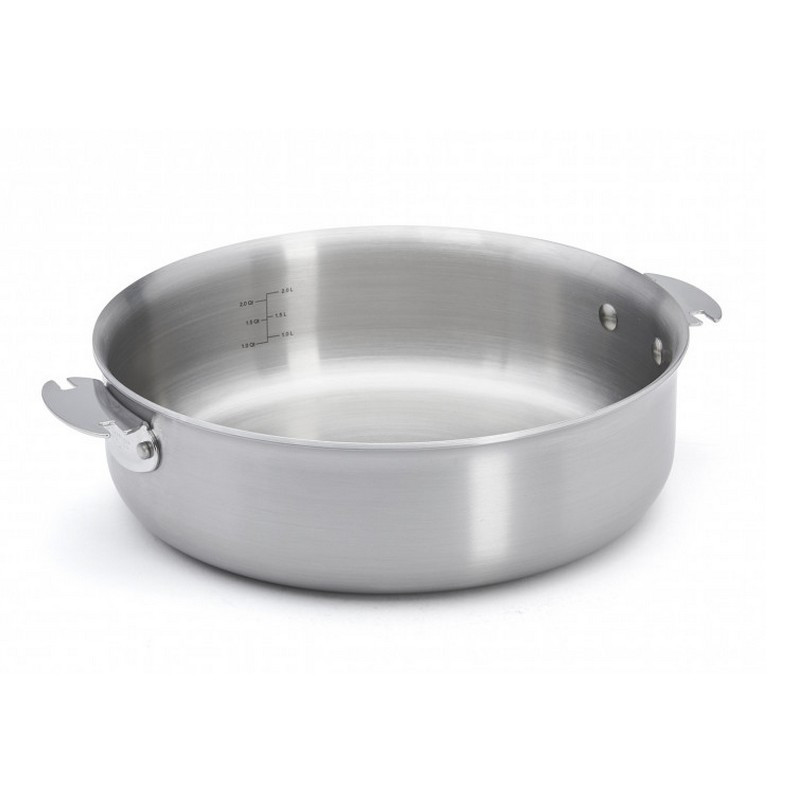 Sauteuse en Inox Amovible Alchimy Loqy, De Buyer 24 cm - DE BUYER