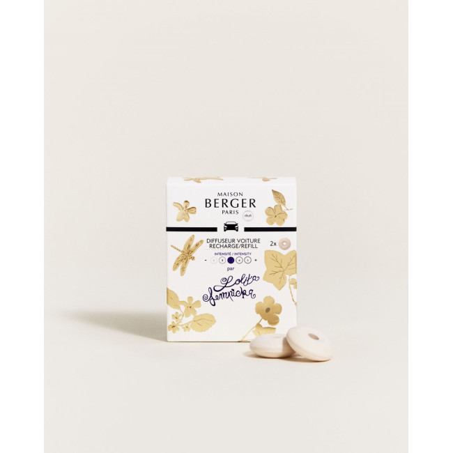 2 recharges diffuseur de parfum voiture Lolita Lempicka, Maison Berger