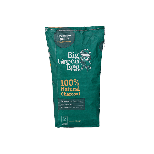 Charbon de bois 100% d'origine naturelle, Big Green Egg