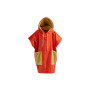 Poncho de bain enfant en velours Beach Corail, Sensei