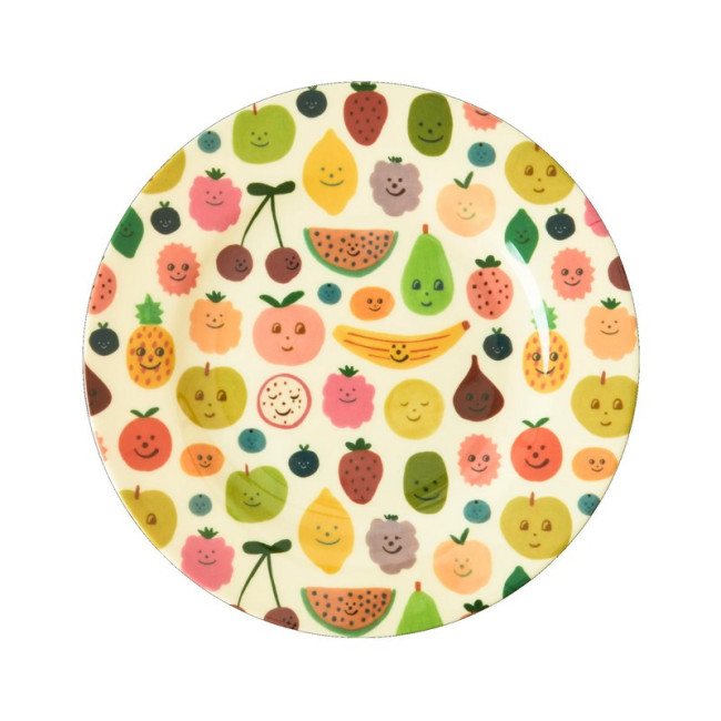 Assiette Dessert 20 cm Happy Fruits, Rice