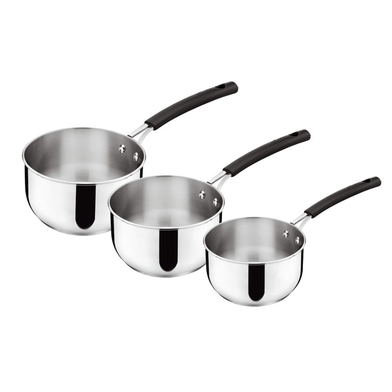 Série de 3 casseroles Tempra inox, Lagostina - LAGOSTINA