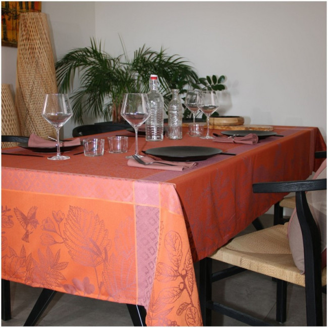 Nappe Bird Burnt Orange, Sud Etoffe