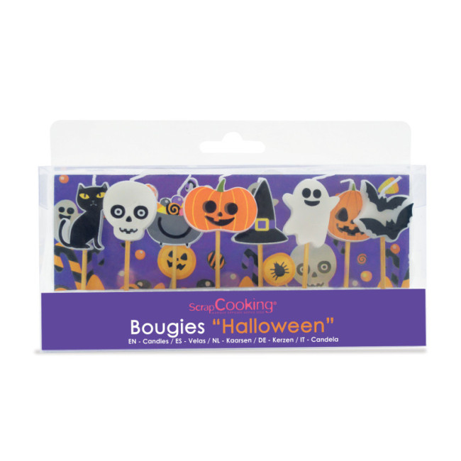 8 Bougies Halloween, Scrapcooking