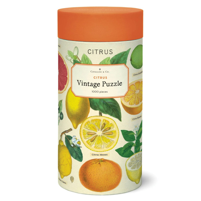 Puzzle 1000 pièces Citrus, Cavallini & Co